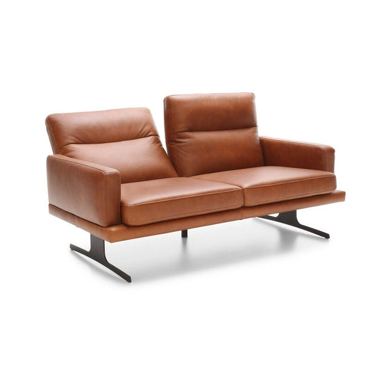 Lamontagne Genuine Leather 3 Seater Reclining Sofa